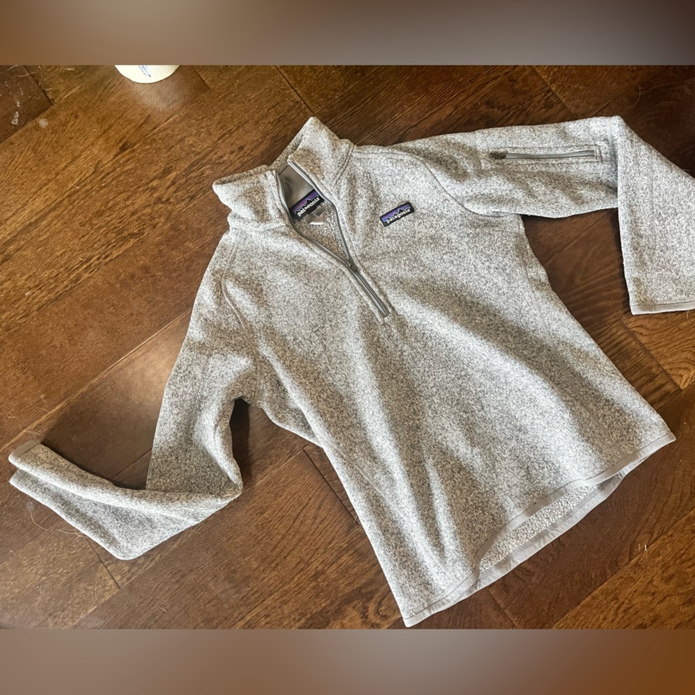 Patagonia pullover grey small